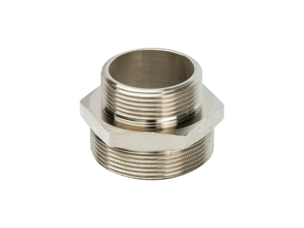 Хромоникелевый ниппель 10 мм 2 мм 08Х18Н10Т ГОСТ 8967-75