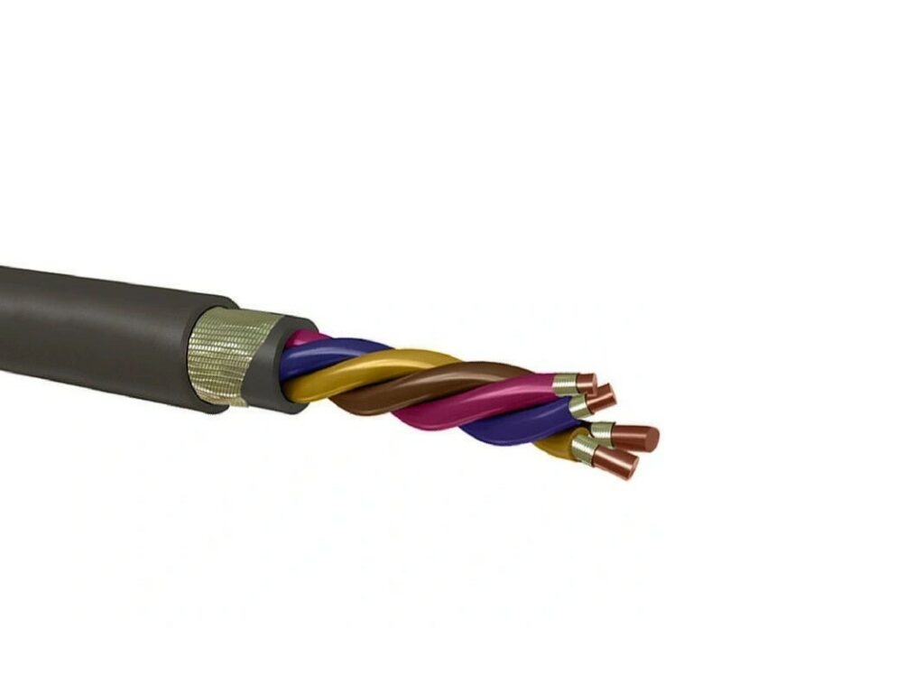 Кабель и провод геофизический 3 0,5 мм2 медь ПМТЭО