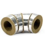 Кашированный отвод 114 мм 40 мм 100 кг/м3