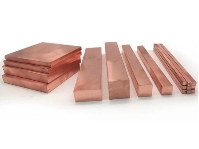 Латунная шина 2000х7 горячекатаная 2000 мм 7 мм Л68 ГОСТ 2208-2007