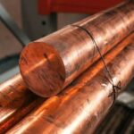 Медный круг прессованный 60 мм М0к ГОСТ 1535-2016