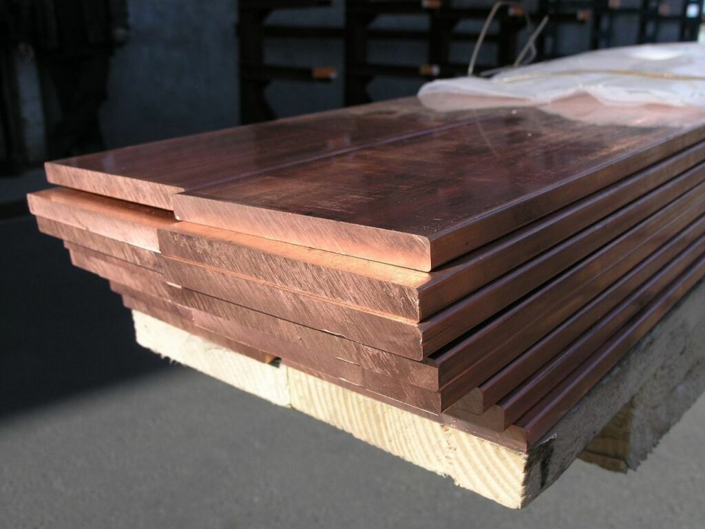 Медная полоса 1,8 мм М1 ГОСТ 1173-2006