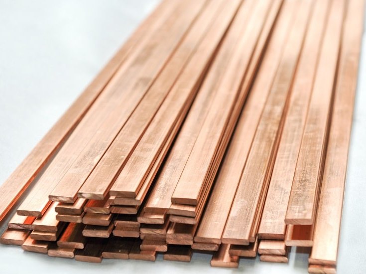 Медная шина 4 мм 45 мм ШММ ГОСТ 434-78