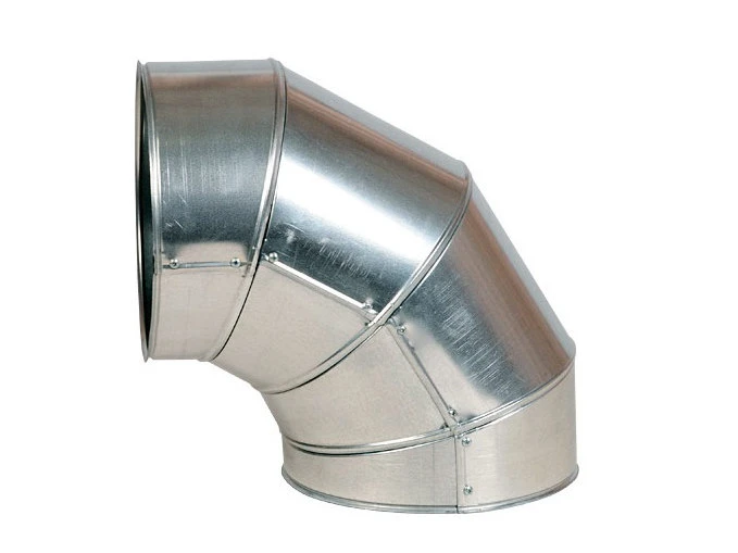 Отвод алюминиевого кожуха 450 мм