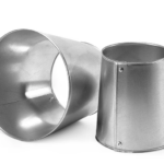 Переходы кожуха из зеркальной нержавеющей стали