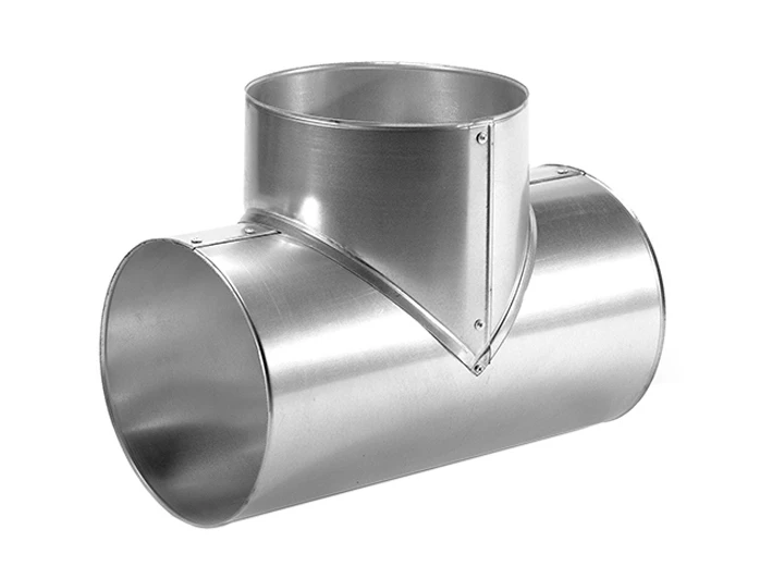 Тройник алюминиевого кожуха 655 мм