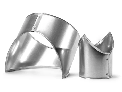 Врезка кожуха из нержавеющей стали 910 мм